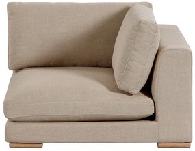 Πολυμορφική πολυθρόνα Concept 55 F116, Ανοιχτό καφέ, 80x110x110cm, Ταπισερί, Πόδια: Ξύλο | Epipla1.gr