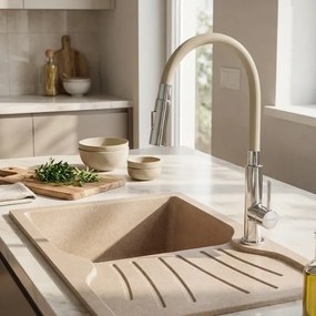 Sanitec Classic 327 (78×50) - Γρανιτένιος νεροχύτης - Granite SAND