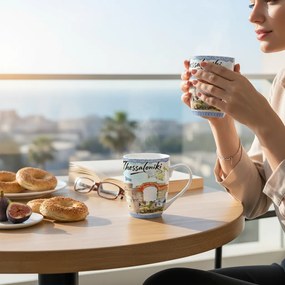 Σετ κεραμική κούπα Souvenir - 12pcs - Thessaloniki - 224134