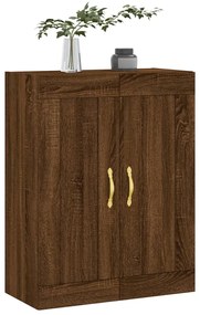 vidaXL Ντουλάπι Τοίχου Καφέ Δρυς 69,5 x 34 x 90 εκ. από Επεξεργ. Ξύλο