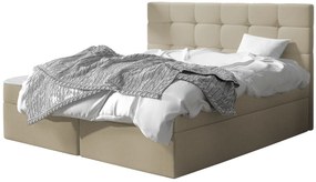 Επενδυμένο κρεβάτι Luanda-160 x 200-Mpez