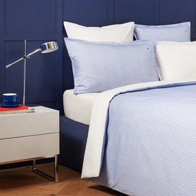 Παπλωματοθήκη Billie 695148 Blue Tommy Hilfiger Υπέρδιπλo 100% Cotton Satin