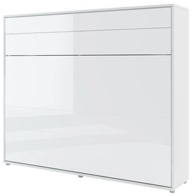 Κρεβάτι τοίχου Concept Pro Lenart AH115, 160x200, Ινοσανίδες μέσης πυκνότητας, Πλαστικοποιημένη μοριοσανίδα,  Τάβλες για Κρεβάτι, 188x211x177cm