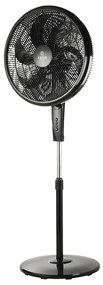 ESTIA ΑΝΕΜΙΣΤΗΡΑΣ ΣΤΑΝΤ ΕΠΙΔΑΠΕΔΙΟΣ AITHER 45cm 75w ΜΑΥΡΟΣ