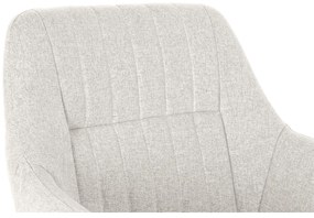 Καρέκλα DKD Home Decor Μπεζ πολυεστέρας Μέταλλο 59,5 x 60,5 x 78 cm