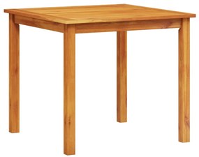 vidaXL Σέτ φαγητού για κήπο 3 pcs Καφέ Στερεό Ξύλο Ακακίας