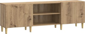 vidaXL Ντουλάπι TV 150 x 31 x 50 εκ. Artisan Δρυς Επεξεργασμένο Ξύλο