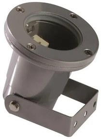 Σποτ Φωτιστικό Κήπου Μεταλλικό GU10 IP65 230V Eurolamp-147-68412-Γκρι 147-68412