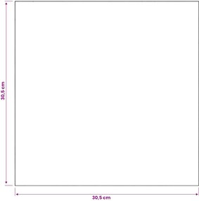 vidaXL Πλάκες Δαπέδου 55 pcs Μαύρο 5,11 τ.μ. PVC