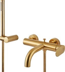Armando Vicario Slim Brushed Gold 5000100 - Μπαταρία λουτρού
