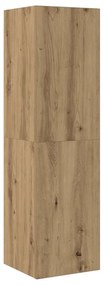 vidaXL Ντουλάπι τηλεόρασης Artisan Oak 30,5x30x110 cm Ξύλινη κατασκευή