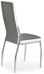 K210 chair, color: grey / white DIOMMI V-CH-K/210-KR-POPIEL