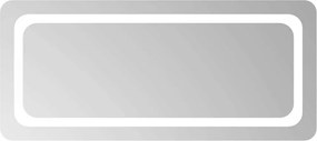 vidaXL Καθρέφτης Μπάνιου με LED 90x40 εκ.