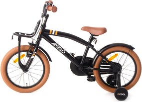2Cool 16 Inch 26 cm Boys Coaster Brake Black