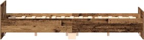 vidaXL Πλαίσιο κρεβατιού χωρίς στρώμα 140x200 εκ. Επεξεργασμένο Ξύλο