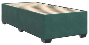 ΚΡΕΒΑΤΙ BOXSPRING ΜΕ ΣΤΡΩΜΑ ΣΚΟΥΡΟ ΠΡΑΣΙΝΟ 100X200ΕΚ. ΒΕΛΟΥΔΙΝΟ 3286243