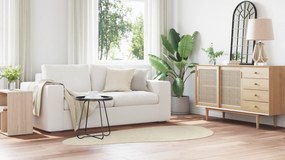 vidaXL Χαλί  "HUARTE" κοντής σειράς Μαλακό και Πλενόμενο Μπεζ 100x200 εκ.
