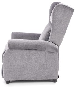 AGUSTIN recliner with massage function, color: grey DIOMMI V-CH-AGUSTIN_M-FOT-POPIELATY