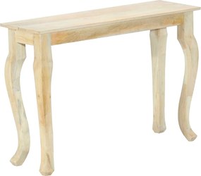 vidaXL Κονσόλα Τραπεζιού 110x35x77 εκ. από Μασίφ Ξύλο Μάνγκο