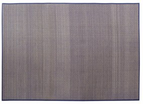 Χαλί DKD Home Decor Μπλε Φυσικό Bamboo Γεωμετρική Μεσογείακός 200 x 290 x 0,5 cm (x2) (1 μονάδα)