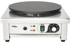 vidaXL Κρεπιέρα Ηλεκτρική με Αφαιρούμενο Δίσκο 3000 W 40 εκ.