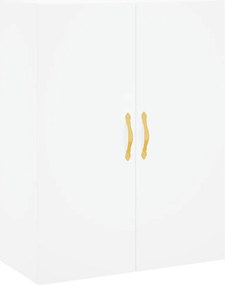 vidaXL Ντουλάπι Λευκό 69,5x34x180 εκ. από Επεξεργασμένο Ξύλο