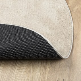 vidaXL Χαλιά Μπεζ 100x200 εκ. Πολυεστέρα Αντιολισθητικό