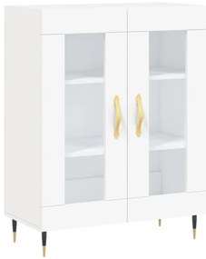vidaXL Ντουλάπι Λευκό 69,5x34x180 εκ. από Επεξεργασμένο Ξύλο