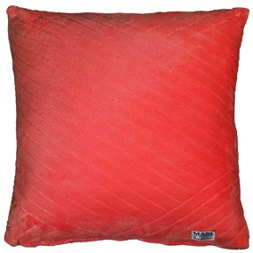 ΔΙΑΚΟΣΜΗΤΙΚΟ ΜΑΞΙΛΑΡΙ STROKES RED Κόκκινο Διακοσμητική μαξιλαροθήκη: 45 x 45 εκ. MADI