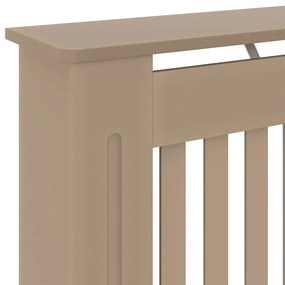 vidaXL Καπάκι Καλοριφέρ Καφέ 78 x 19 x 81,5 εκ. Επεξεργασμένο ξύλο