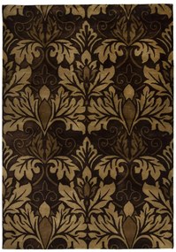 Χειροποίητο Χαλί Aqua DAMASK BROWN Royal Carpet - 160 x 230 cm - 19MADBR.160230
