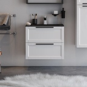 Πάγκος LAGUNA Λευκό MDF 18mm Λάκα 60 S3BLAG060WHM 61x46.50x52cm S3BLAG060WHM