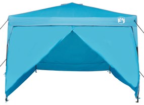vidaXL Σκηνή Σκίασης Μπλε 300 x 300 x 227 / 236 / 245 εκ Ύφασμα Oxford
