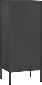 vidaXL Ντουλάπι Αποθήκευσης Ανθρακί 42,5x35x101,5 εκ. από Ατσάλι