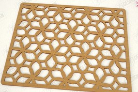 Σετ των 2 Intra απο ξύλο plywood 3mm-4mm πάχος – Σουπλά Ξύλινο |Σουβέρ επιτραπέζιου Δίασταση 20x20 cm INTRAFABR-119309375