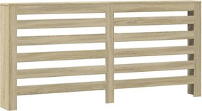 vidaXL Κάλυμμα Καλοριφέρ Sonoma Δρυς 175x20x82 εκ. Επεξεργασμένο Ξύλο