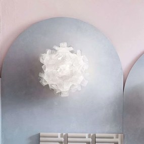 Φωτιστικό Οροφής - Τοίχου Clizia Medium Pixel Slamp Aluminium, Polypropylene