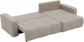 Γωνιακός καναπές Furyn L Maxi-Κρεμ