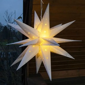 HI Χριστουγεννιάτικο Φανάρι σε Σχήμα Αστέρι LED 58 εκ.