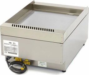 Commercial Grade Griddle - Smooth - Single Unit - 60cm Deep - Electric