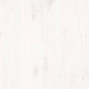 vidaXL Σκελετός Κρεβ. Χωρίς Στρώμα Λευκό 180x200 εκ Μασίφ Πεύκο