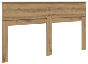 vidaXL Κεφαλάρι με κεφαλάρι Artisan Oak 180 cm Επεξεργασμένο ξύλο