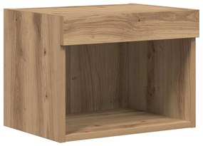 vidaXL Βάσεις τηλεόρασης 4 pcs Artisan Oak Επεξεργασμένο ξύλο