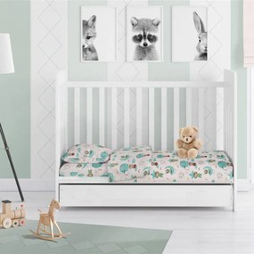Σεντόνι Βρεφικό Reach The Stars 192 Green DimCol Λίκνου 80x110cm 100% Cotton