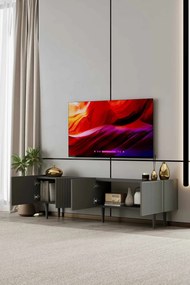 Έπιπλο Τηλεόρασης Γκρι CLORUS 180x29x20