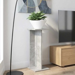 vidaXL Βάση φυτών 2 pcs Σκυρόχρωμο Γκρι 25 x 25,5 x 60,5 εκ.