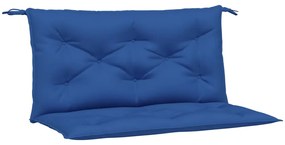 vidaXL Μαξιλάρια Πάγκου Κήπου 2 τεμ Μπλε Ρουά 100x50x7 εκ. Ύφ. Oxford