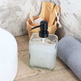 Δοχείο Κρεμοσάπουνου 550ml (9.5x6x21) T-D 62126101 Transparent