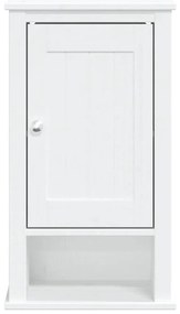 vidaXL Ντουλάπι Μπάνιου Επιτοίχιο BERG Λευκό 40x27x71,5 εκ Μασίφ Πεύκο