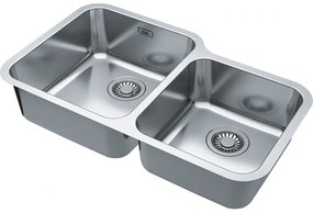 Franke Smartline Bell BCX 120-42-35 Λείος Inox Υποκαθήμενος Ανοξείδωτος Νεροχύτης 90 cm
